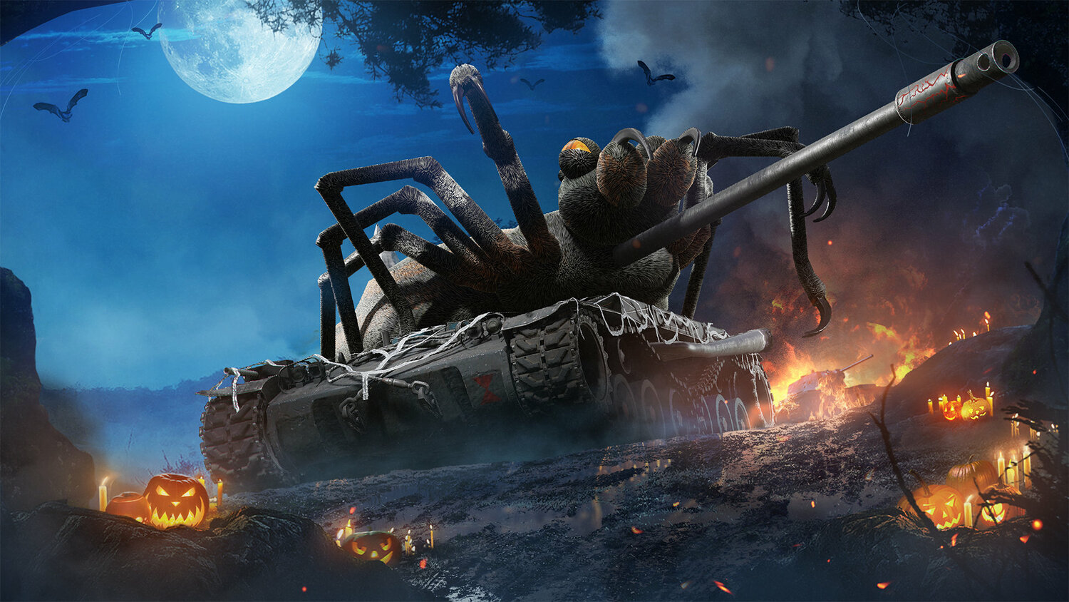 Tradiční akce k Halloweenu přichází do hry World of Tanks.