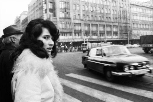 Na Můstku, Praha 1976 (Foto: Jaroslav Kučera: Klid před bouří).