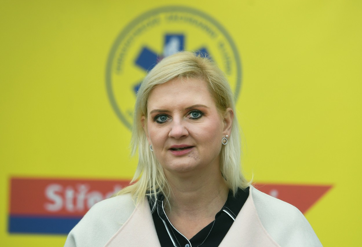 Hejtmanka Středočeského kraje Petra Pecková (STAN).