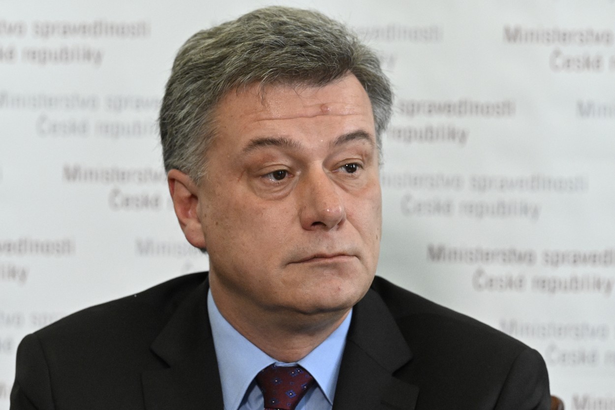 Ministr spravedlnosti Pavel Blažek (ODS).