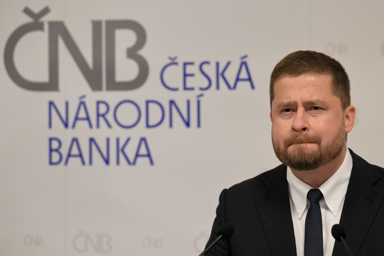 Guvernér České národní banky Aleš Michl.