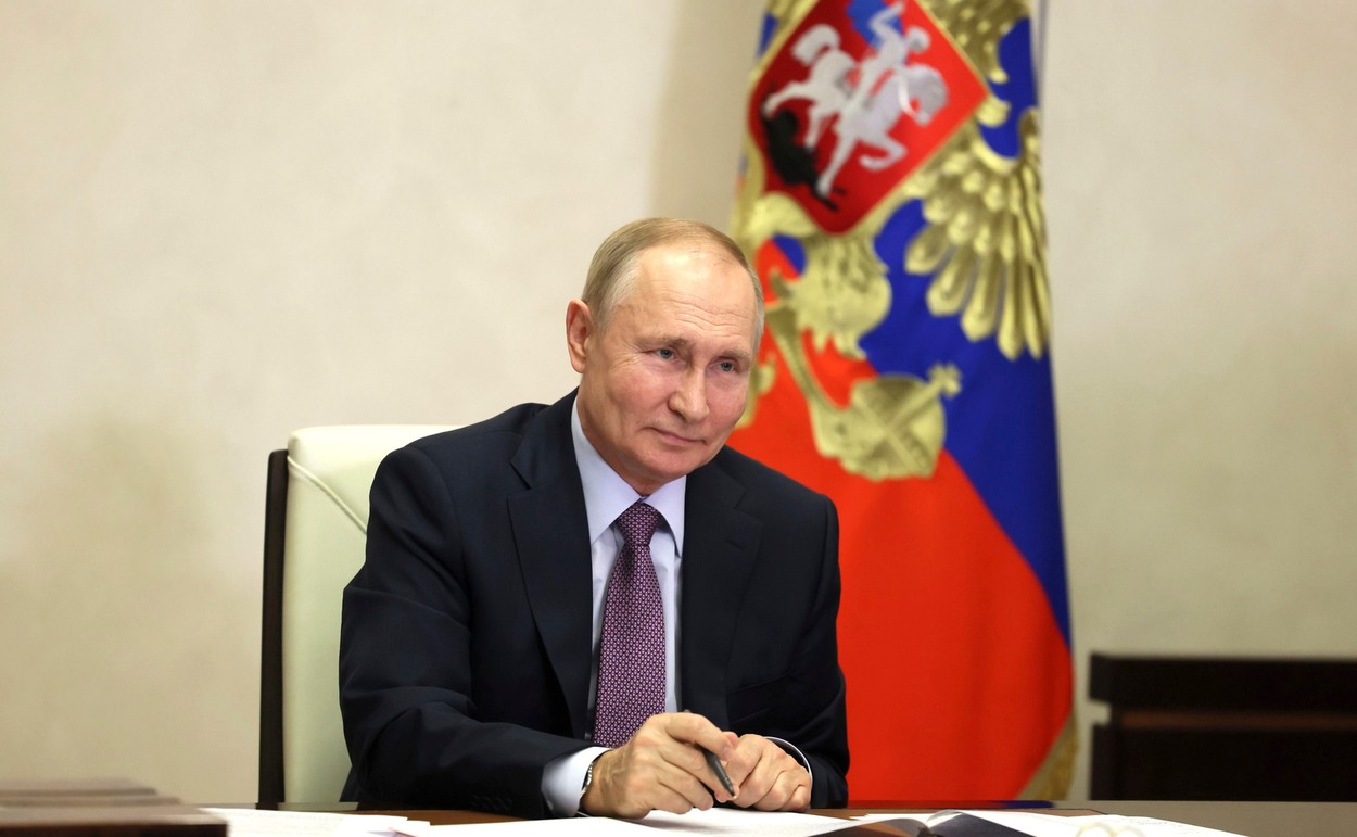 Ruský prezident Vladimir Putin.