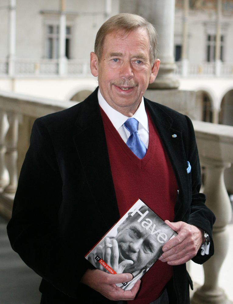 První český prezident Václav Havel na archivním snímku.