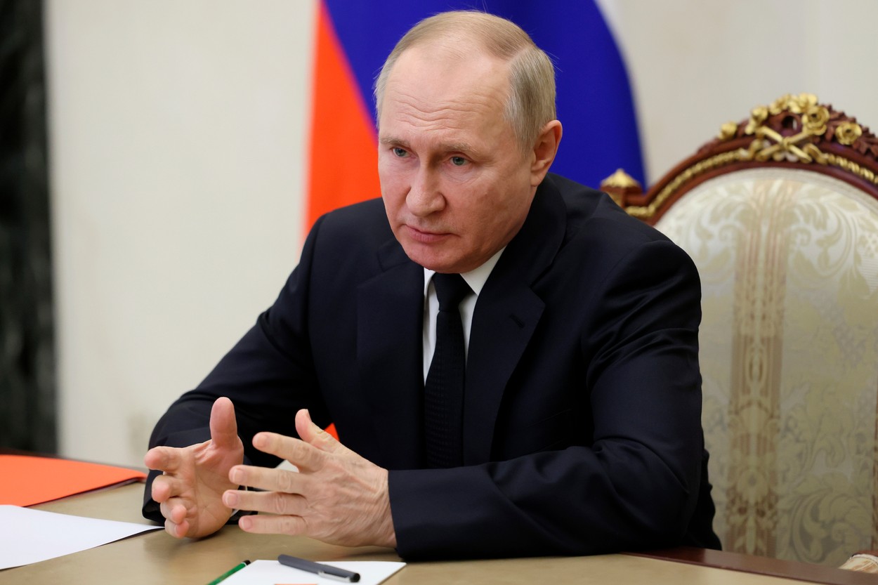 Ruský prezident Vladimir Putin.