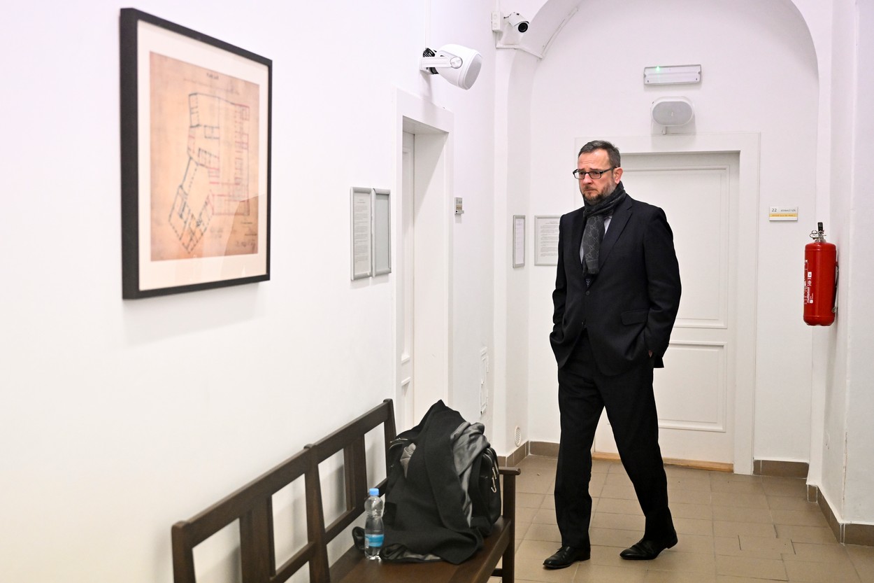 Obvodní soud pro Prahu 1 začal projednávat kauzu křivé výpovědi bývalého premiéra Petra Nečase, 14. prosince 2022, Praha.