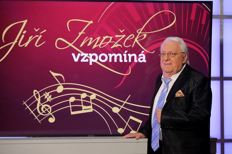 Hudebník Jiří Zmožek na TV Barrandov vzpomíná na kolegy z hudební branže.