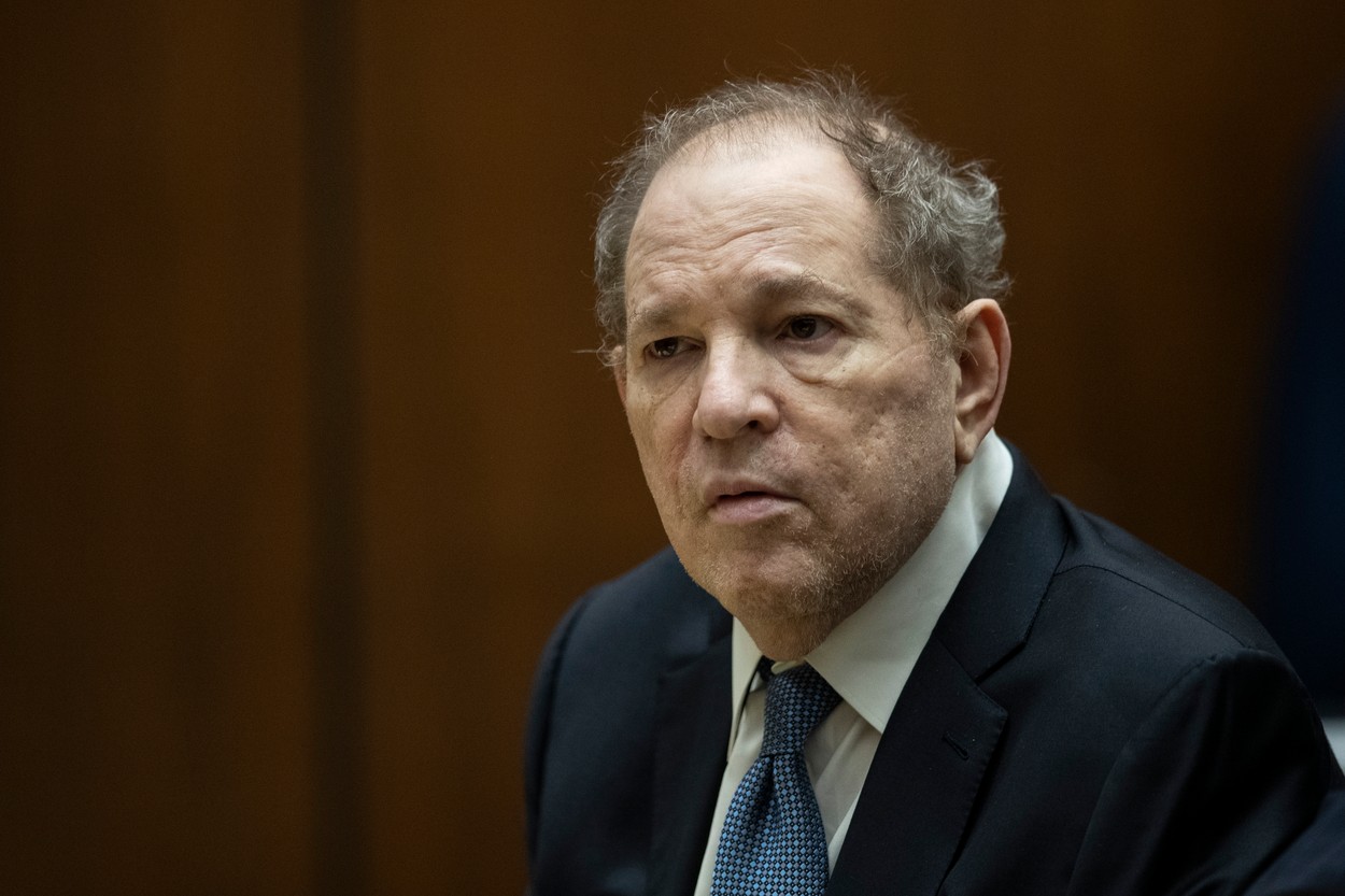 Bývalý filmový producent Harvey Weinstein.