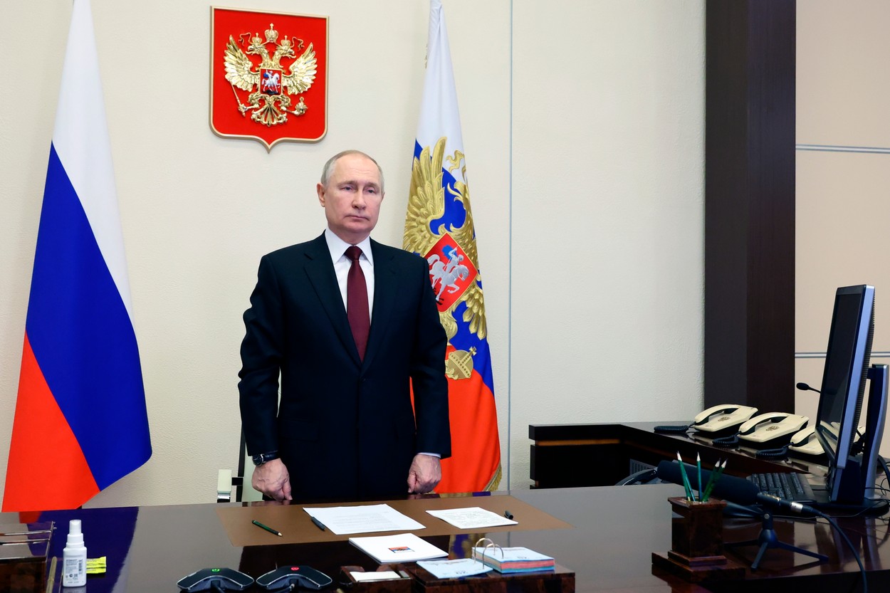 Ruský prezident Vladimir Putin.