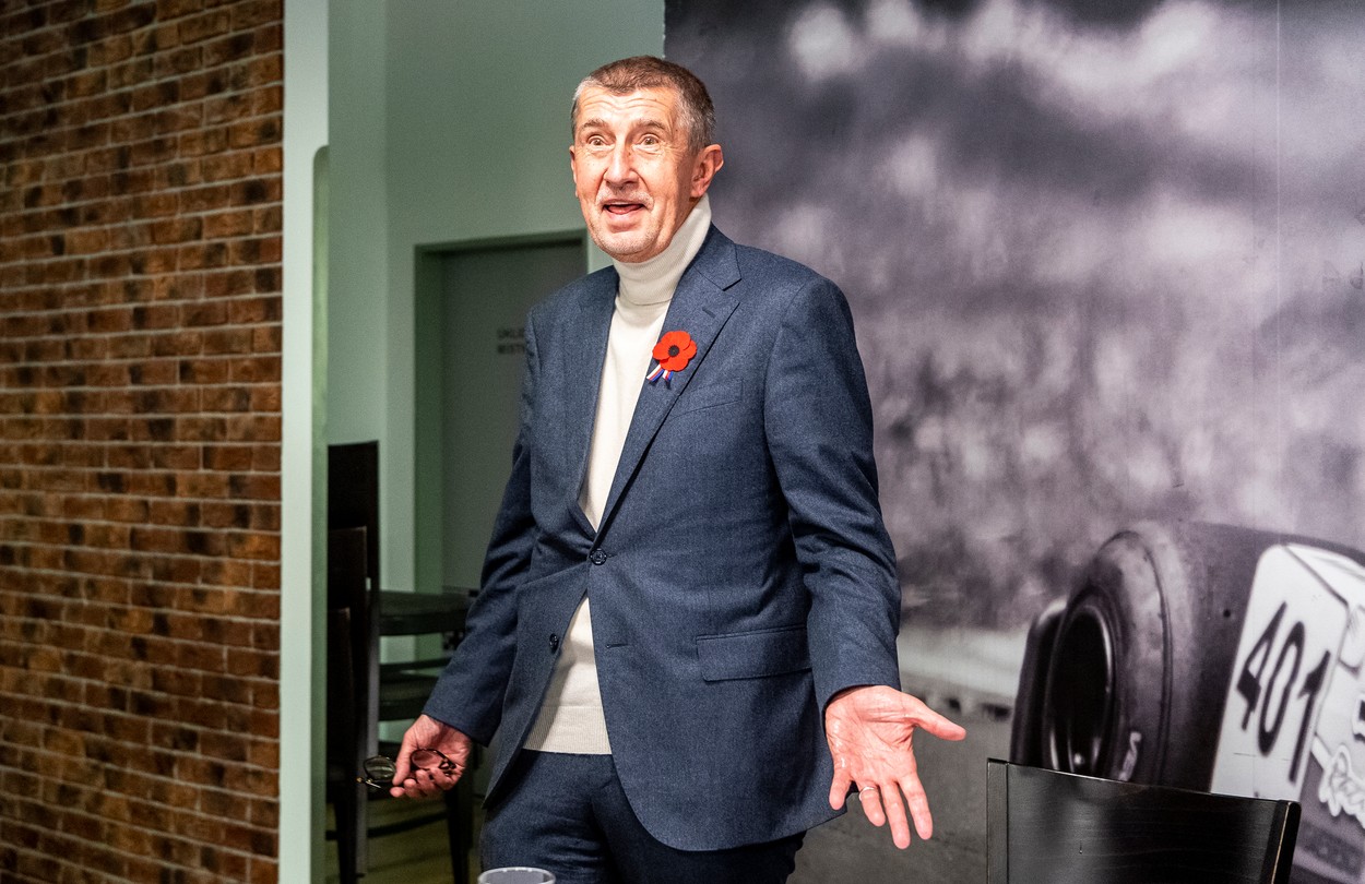 Předseda hnutí ANO a kandidát na prezidenta ČR Andrej Babiš.