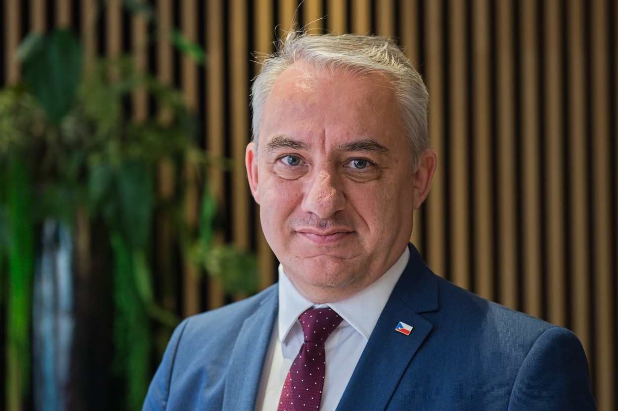 Předseda ČMKOS a odstoupivší kandidát z prezidentské volby Josef Středula.