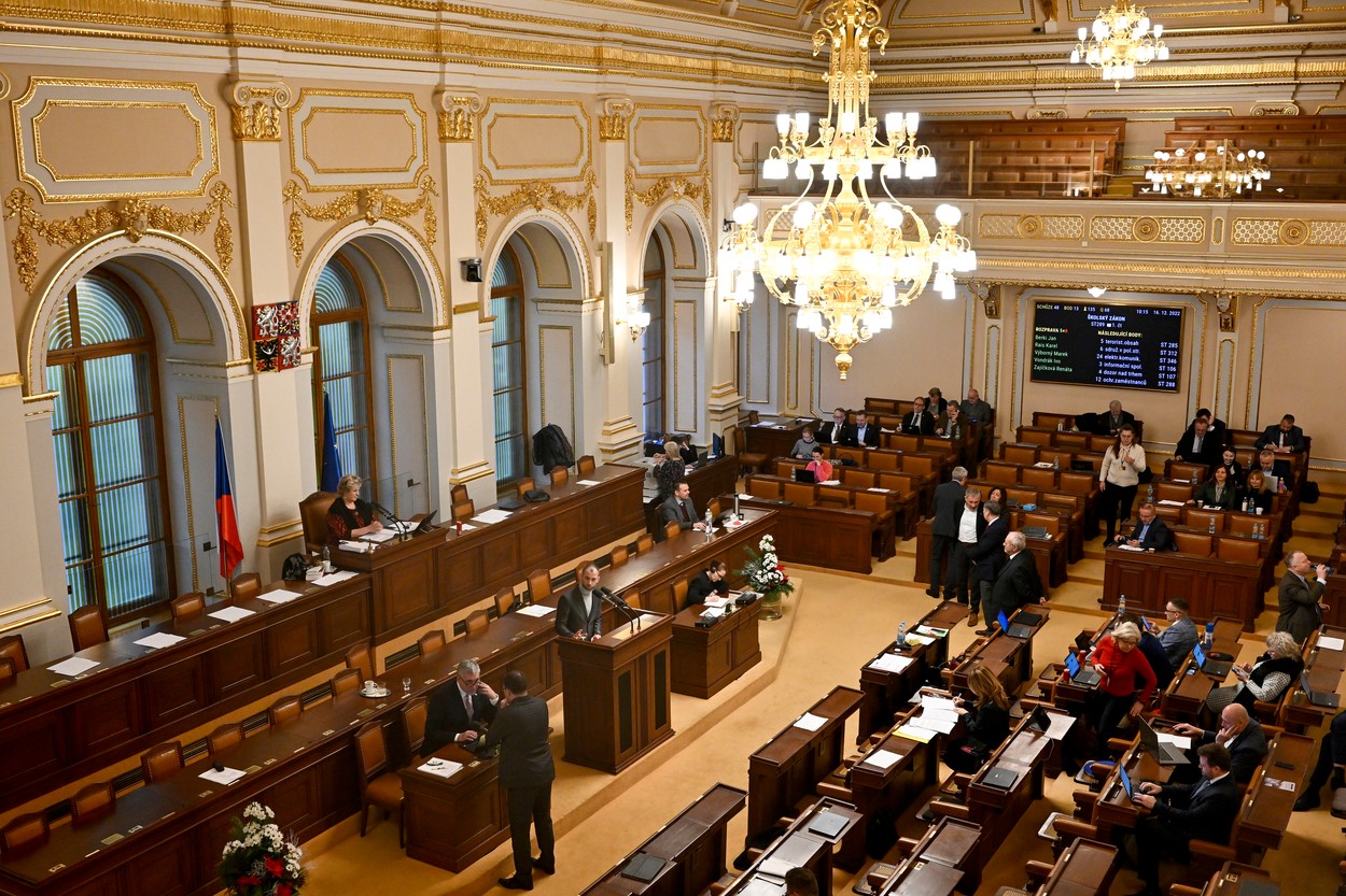Poslanecká sněmovna Parlamentu České republiky (ilustrační foto).
