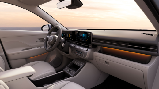 Nový model Hyundai KONA a jeho interiér.