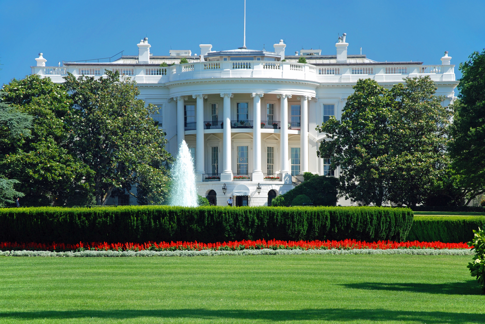 Bílý dům ve Washingtonu DC.