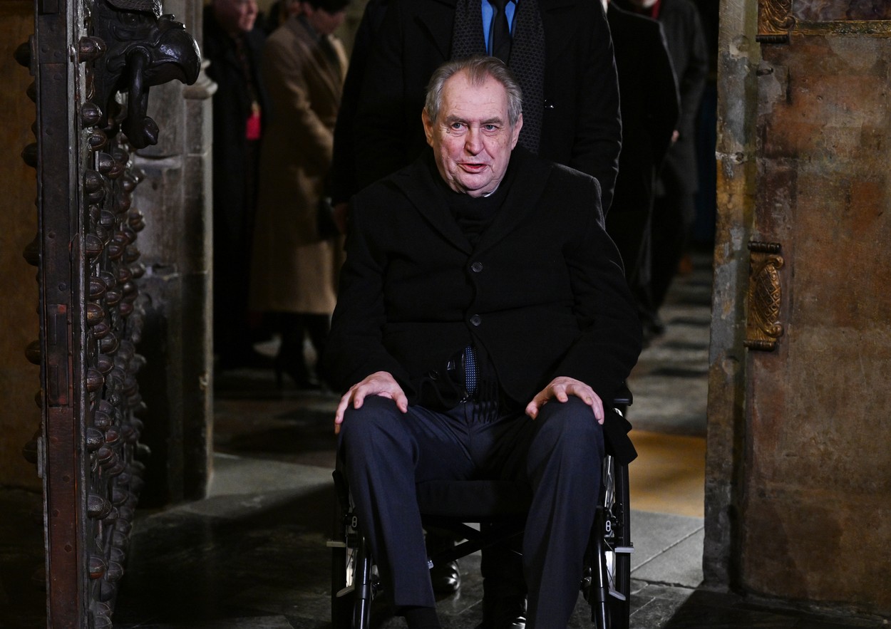 Prezident České republiky Miloš Zeman.