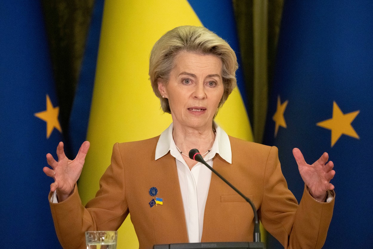 Předsedkyně Evropské komise Ursula von der Leyenová.