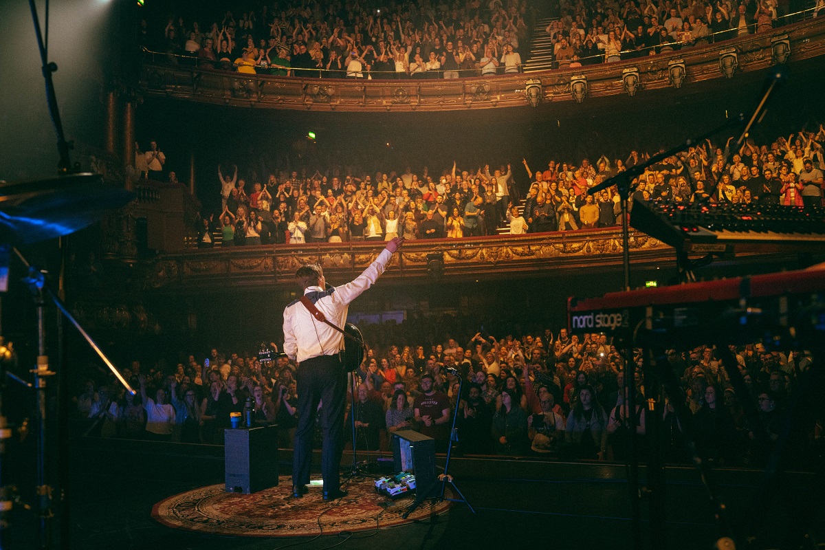 George Ezra - London Palladium 01 - 12 April 2022 - please credit Adam Scarborough