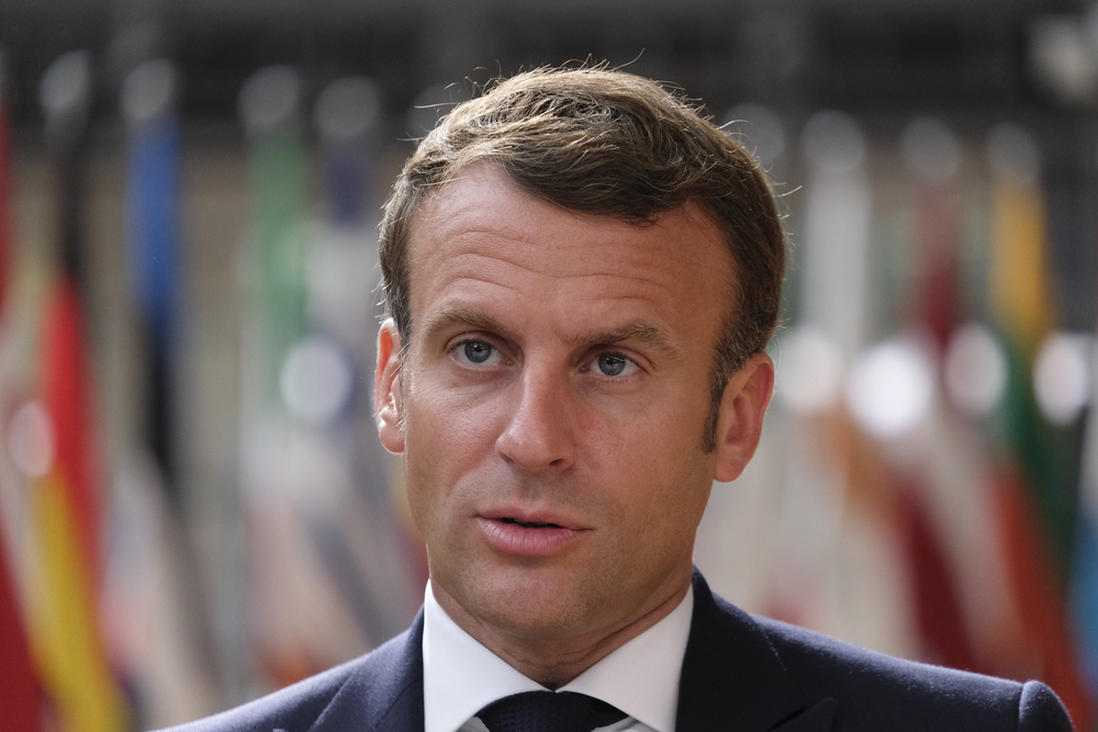 Francouzský prezident Emmanuel Macron.