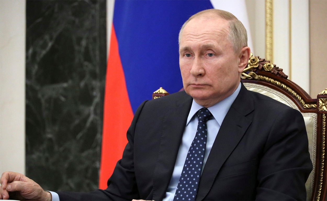 Ruský prezident Vladimir Putin.
