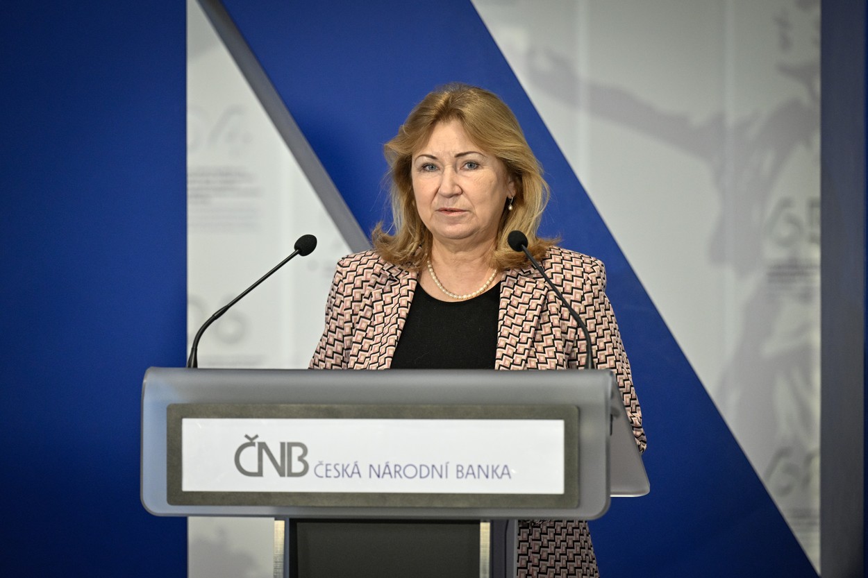Viceguvernérka České národní banky (ČNB) Eva Zamrazilová.