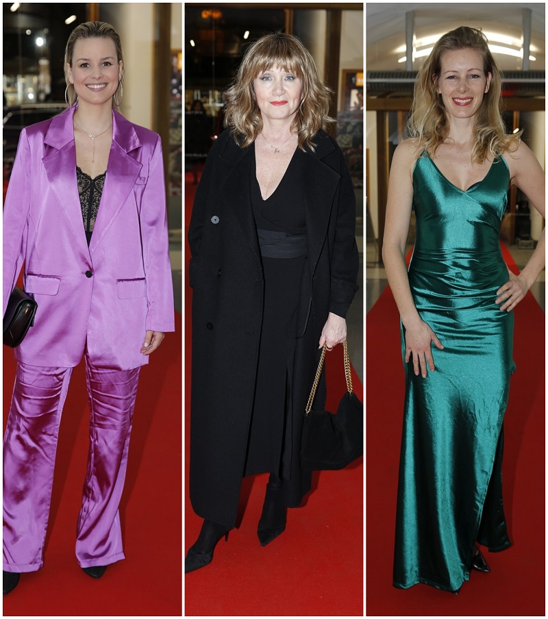 Patricie Pagáčová, Bára Basiková, Anna Kulovaná. Patricie Pagáčová, Bára Basiková, Anna Kulovaná.