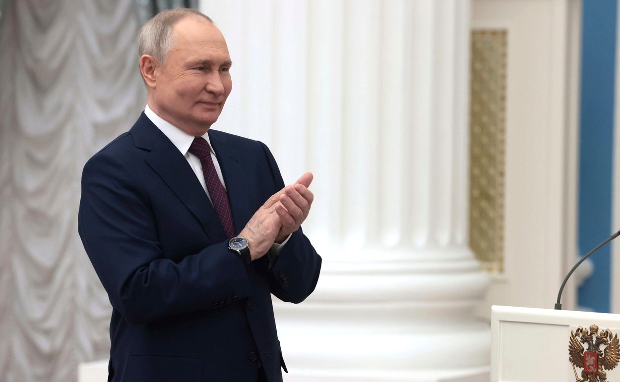 Ruský prezident Vladimir Putin.
