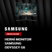 Chytrý herní monitor Samsung Odyssey G6 skrývá víc, než se na první pohled zdá.