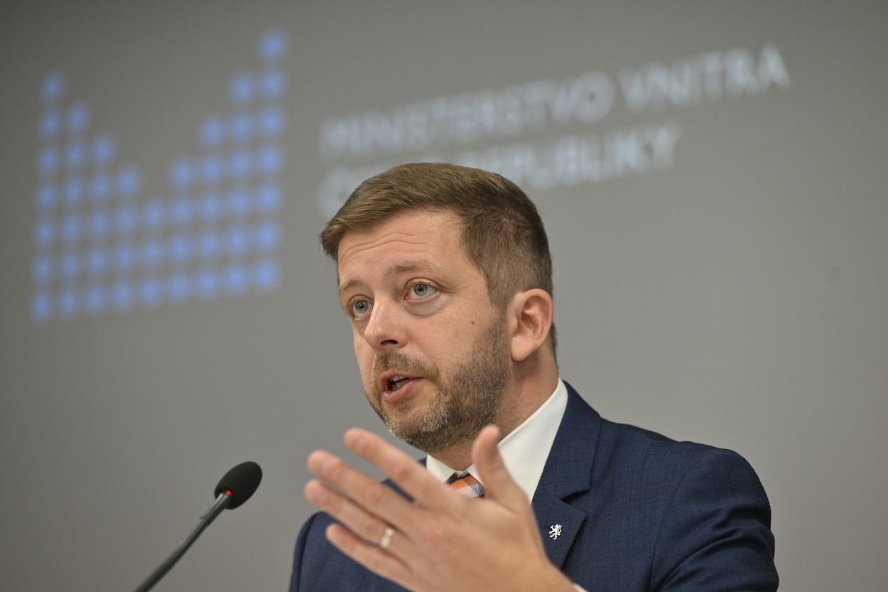 Ministr vnitra Vít Rakušan (STAN).
