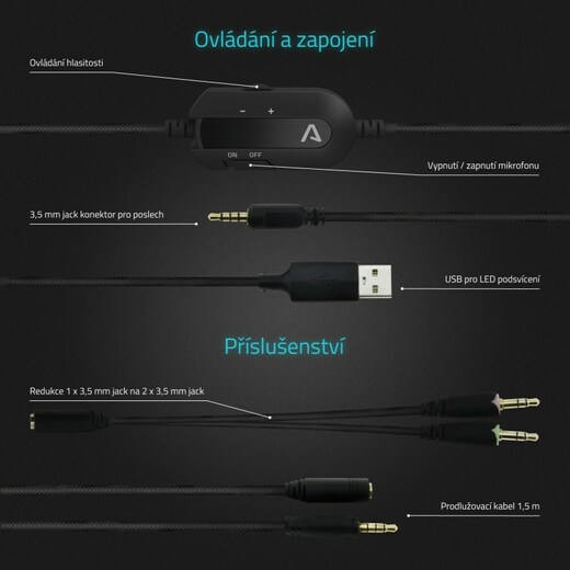 Všestranný headset LAMAX Heroes General1 zvládne i ty nejnáročnější questy.