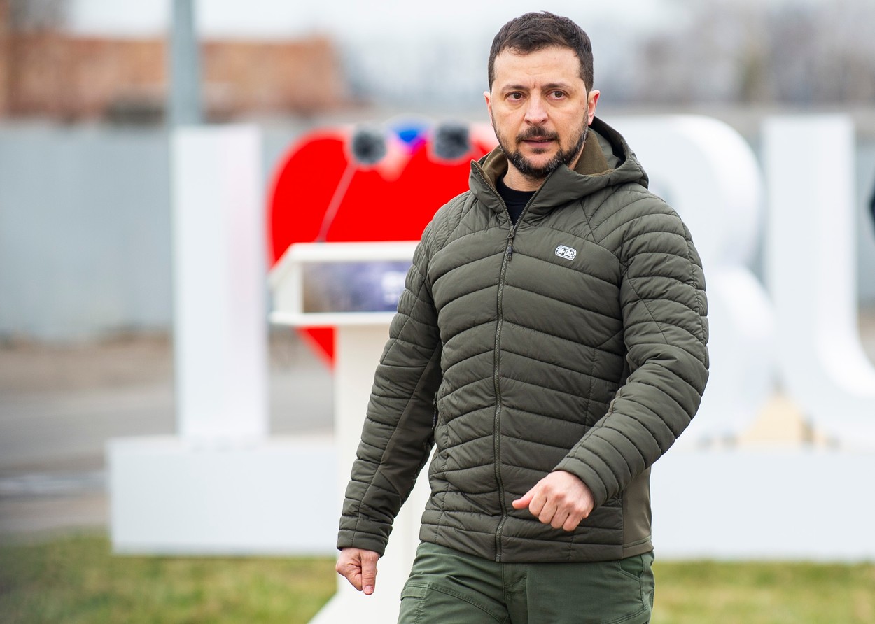 Ukrajinský prezident Volodymyr Zelenskyj