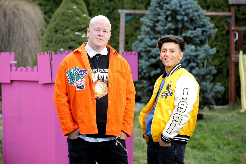 Jan Bendig s partnerem Lukášem Rejmonem.