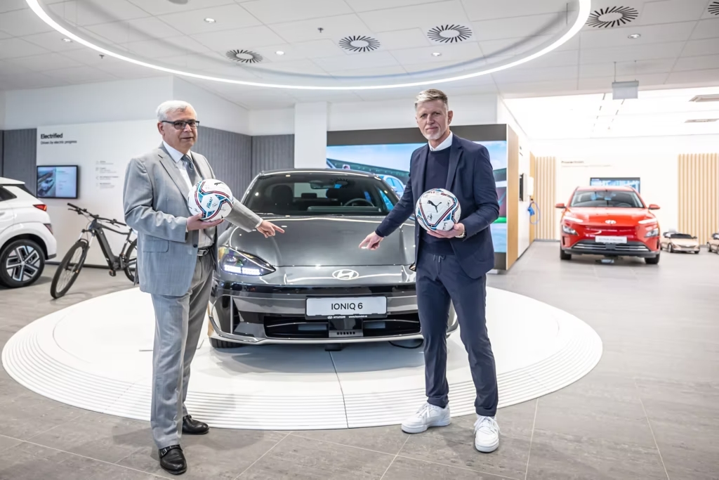 Hyundai a české fotbalová reprezentace prodloužily partnerství