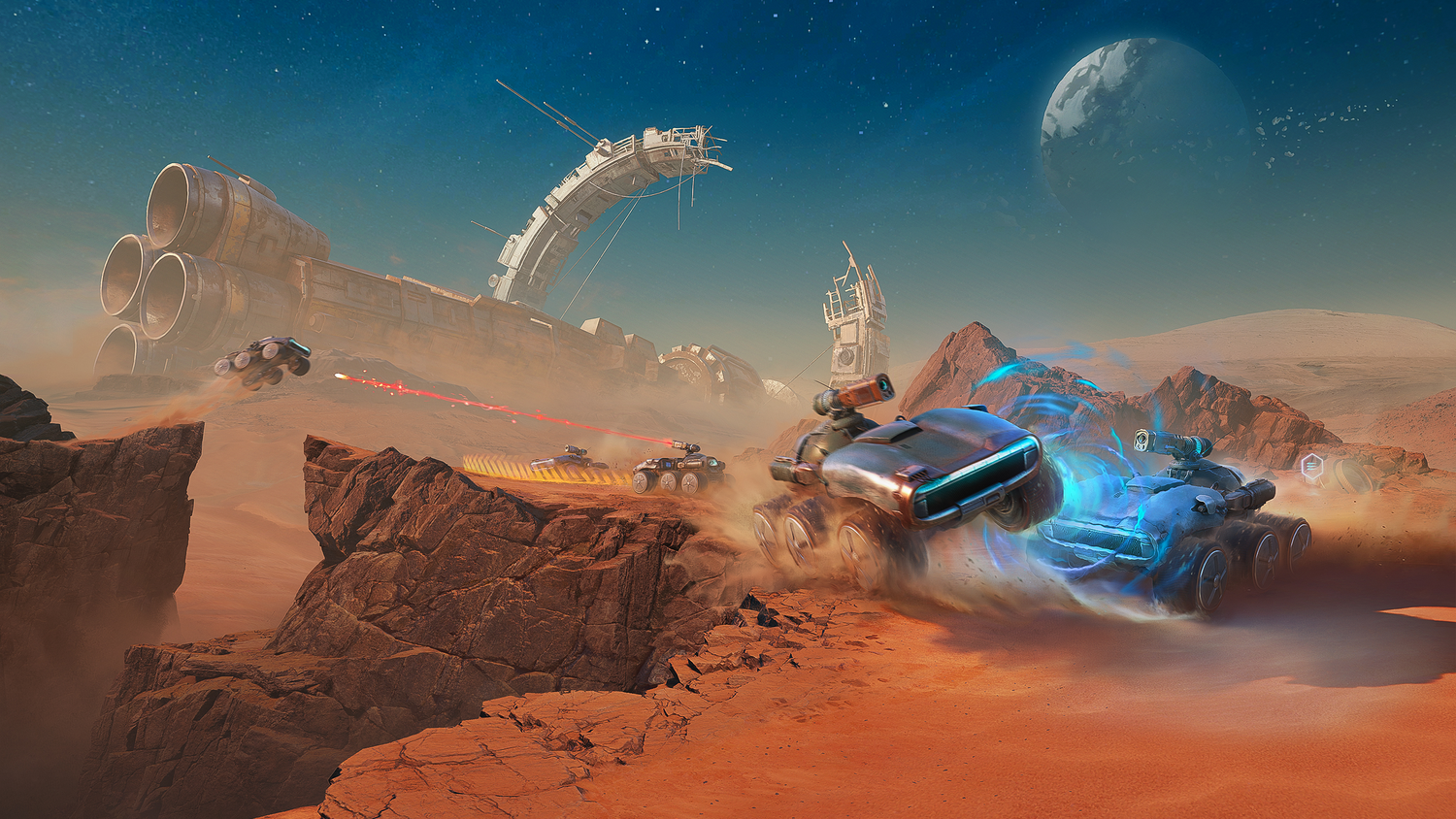 World of Tanks míří do vesmíru a nabídne parádní sci-fi akční závody na Marsu