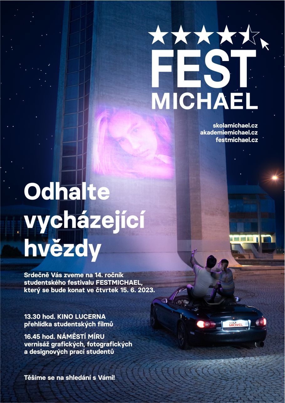 Výstava studentské tvorby FESTMICHAEL opět po roce na náměstí Míru