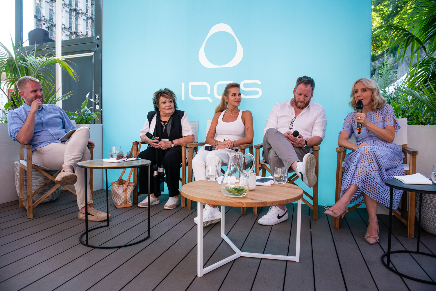 Talk show Libora Boučka se zajímavými hosty.