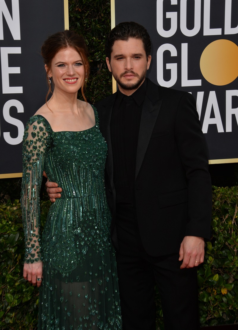 Kit Harington s manželkou Rose Leslie.