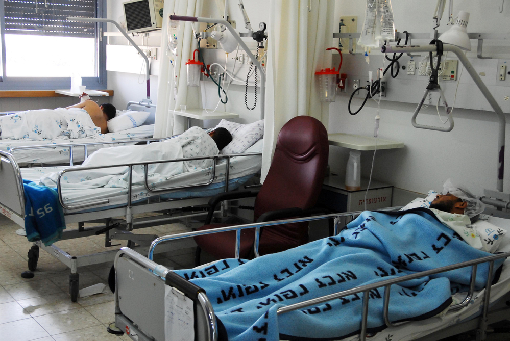 V nemocnici Šífa je dle Světové zdravotnická organizace hospitalizováno na 300 pacientů V nemocnici Šífa je dle Světové zdravotnická organizace hospitalizováno na 300 pacientů