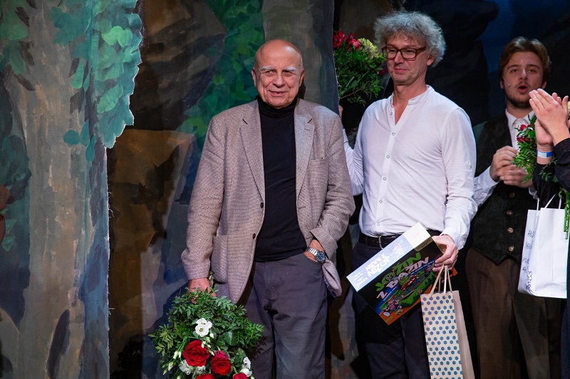 Ivan Mládek byl na premiéře dojatý.