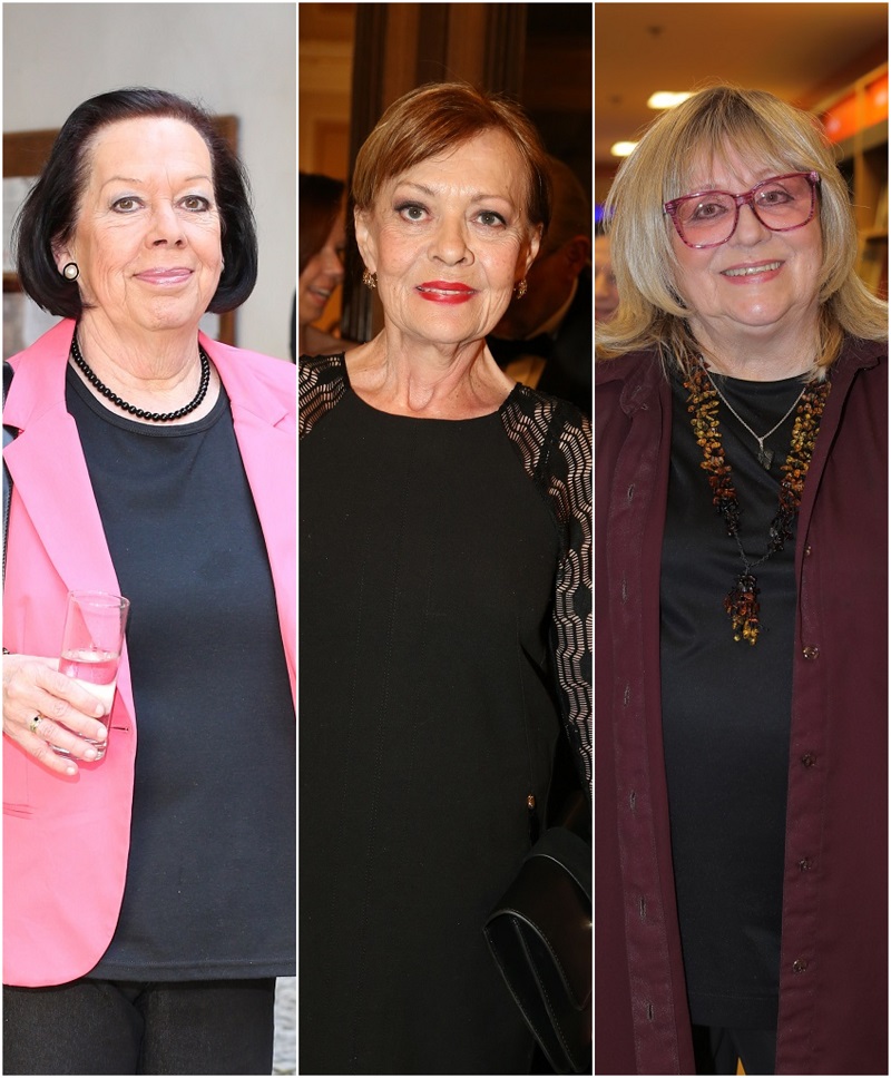 Yvonne Přenosilová, Jana Šulcová, Naďa Urbánková.