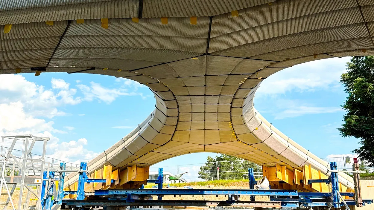 Společnost Holcim představila udržitelný 3D most Phoenix