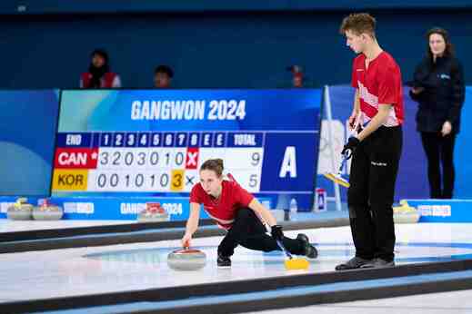 Čeští juniorští curleři Zelingrová a Blaha došli na olympiádě mládeže do čtvrtfinále