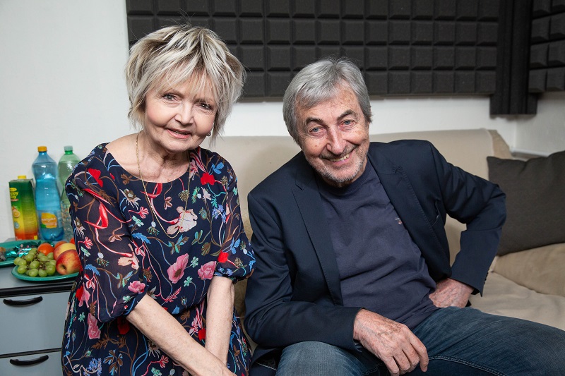 Eva Hrušková a Jiří Štědroň nazpívali novou píseň.