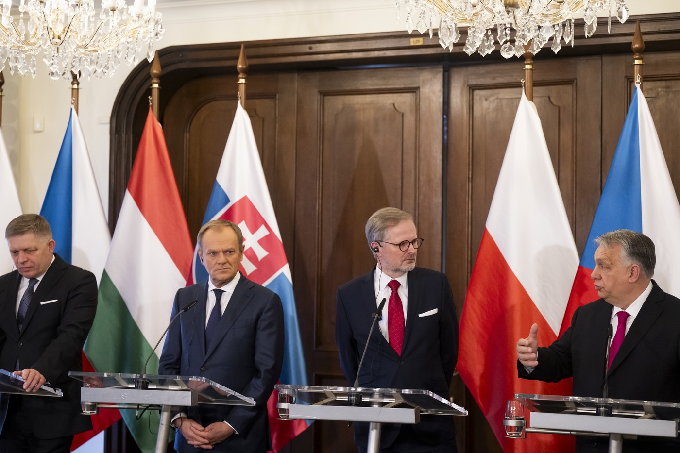 Přes různé názory na příčiny války a pomoc Ukrajině našla V4 základní shodu 