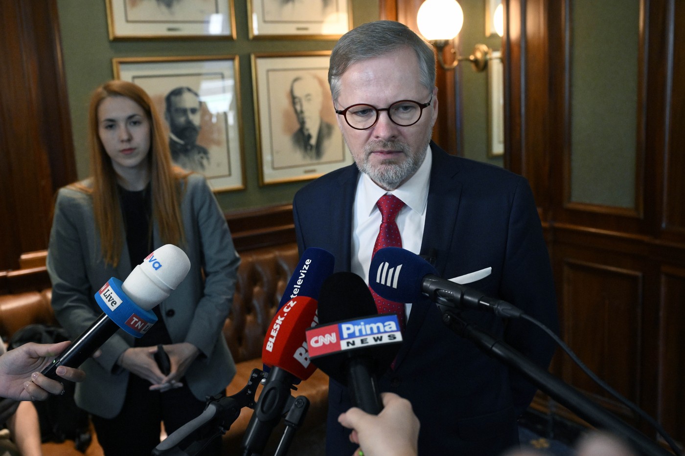 Fiala jednal v centrále CIA o bezpečnostní situaci ve světě 