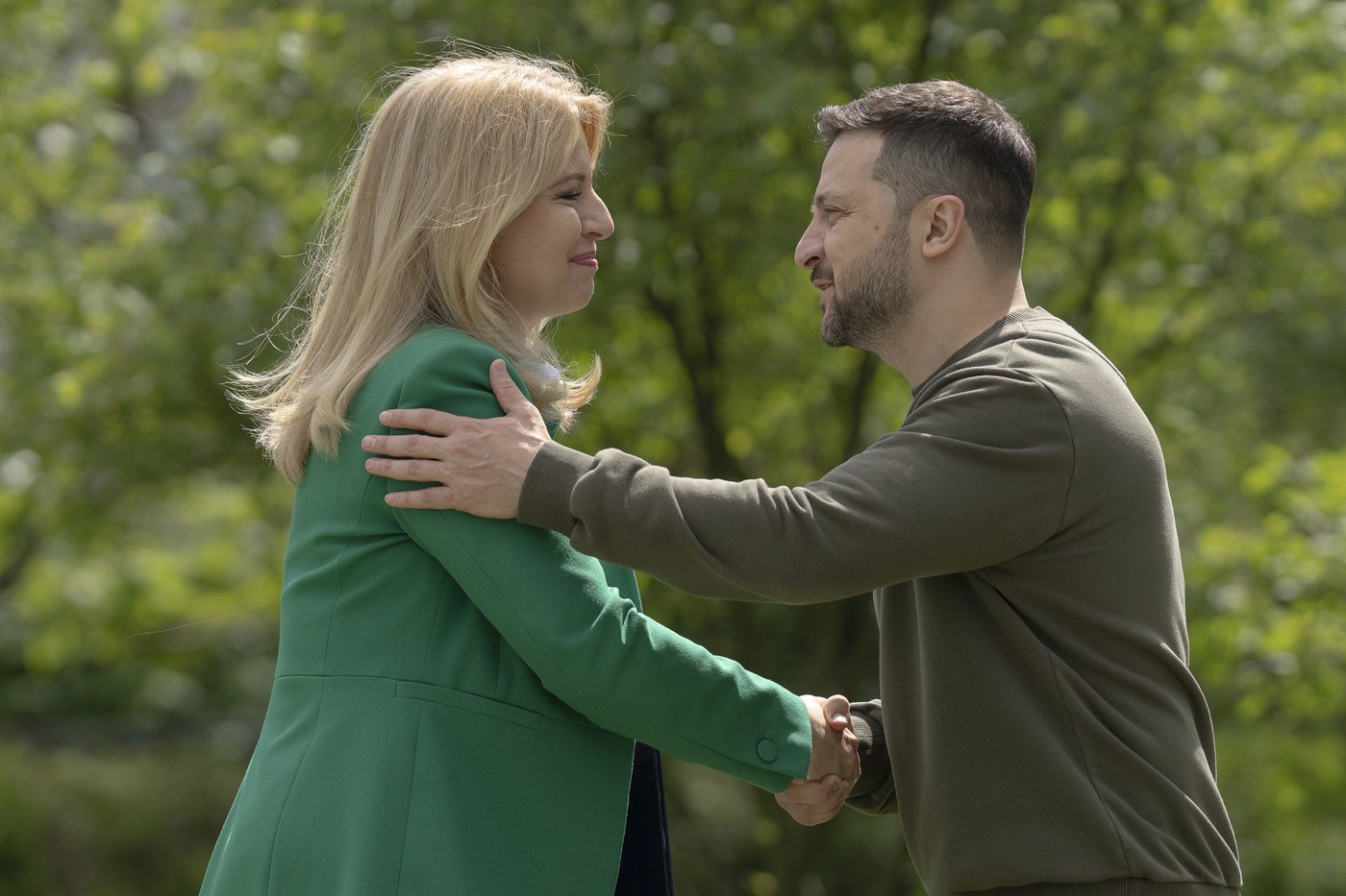 Zelenskyj poděkoval slovenské prezidentce Zuzaně Čaputové za podporu