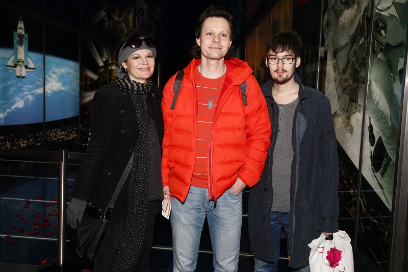 Simona Postlerová se synem Damiánem Hráškem (vpravo).