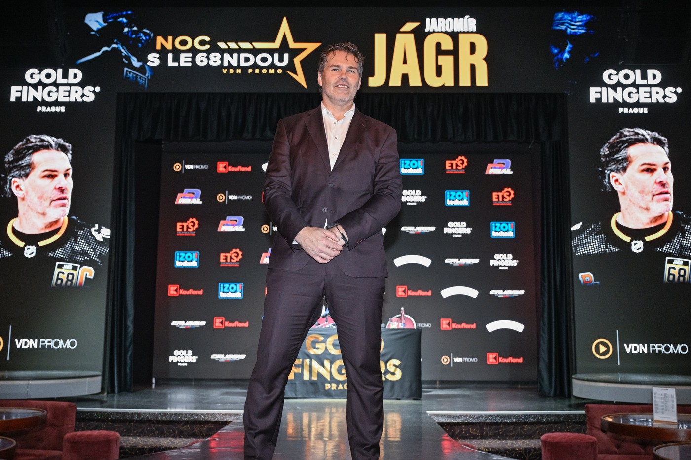 Jaromír Jágr už se naplno připravuje na svou poslední sezonu v dresu extraligového Kladna 