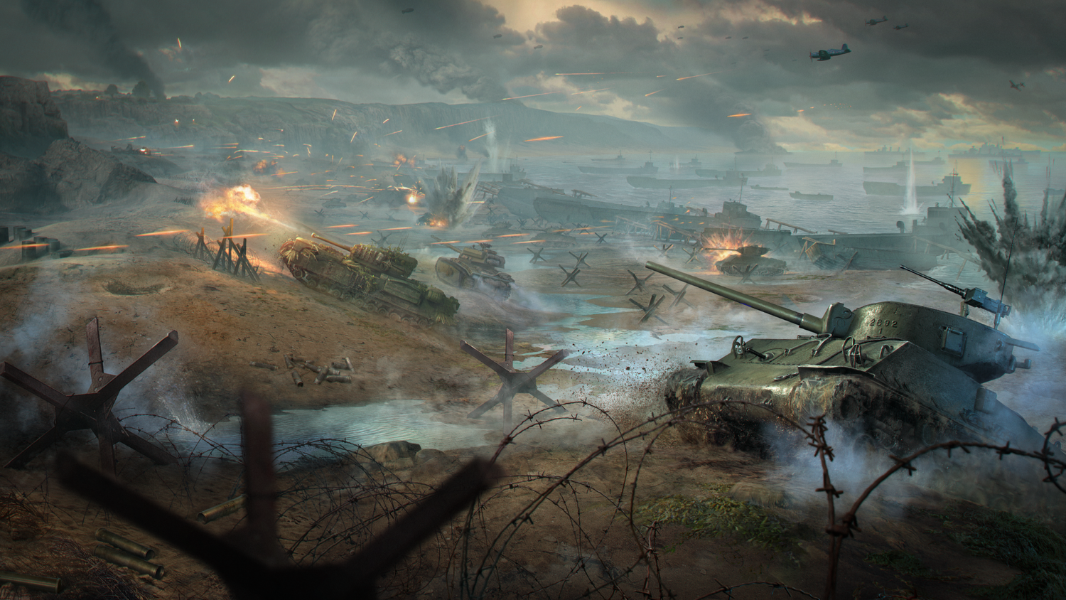 Oslava 80. výročí Dne D ve World of Tanks se speciálním PvE režimem a sérii historických aktivit