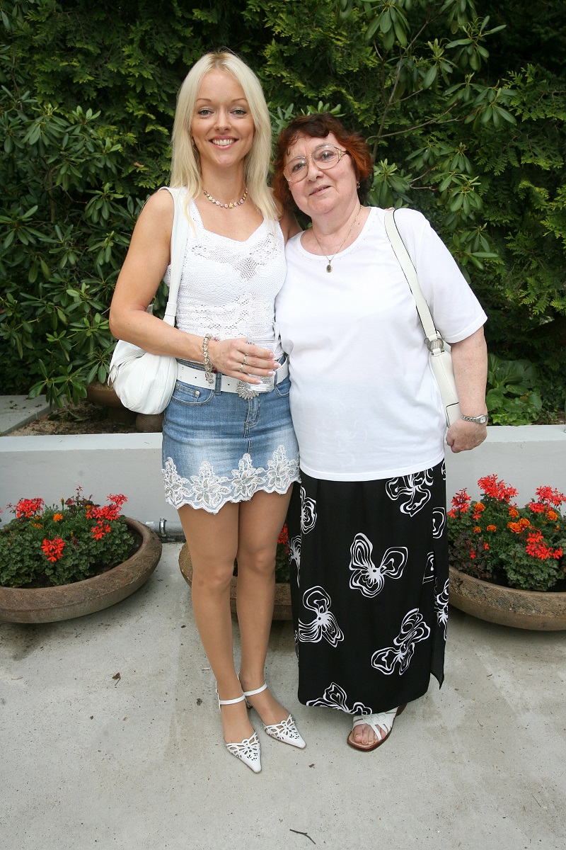 Dominika Gottová s maminkou na snímku z roku 2008. 