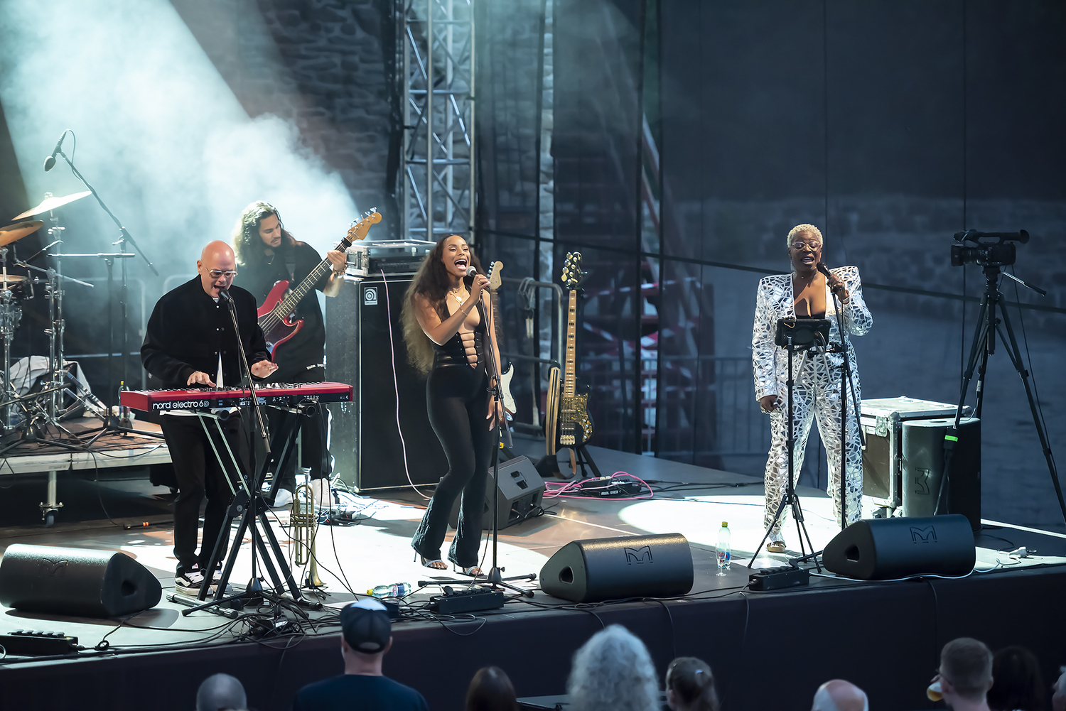 Ida Nielsen během vystoupení Ida Nielsen během vystoupení