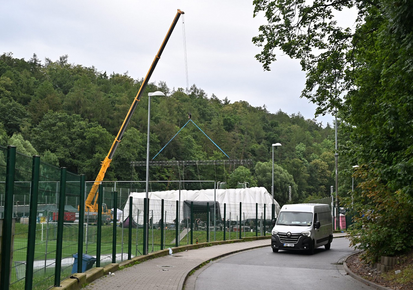 V jihlavské nemocnici skončilo po tlačenici na hudebním festivalu 17 lidí